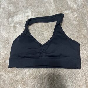 YoungLA Black Women's Halter Sports Bra